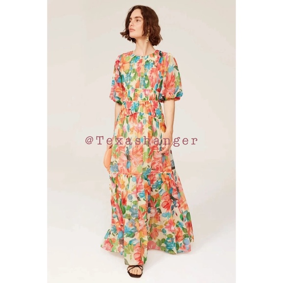 NWT One33 Social The Francesca Floral Maxi Gown Size 4 - Picture 8 of 16